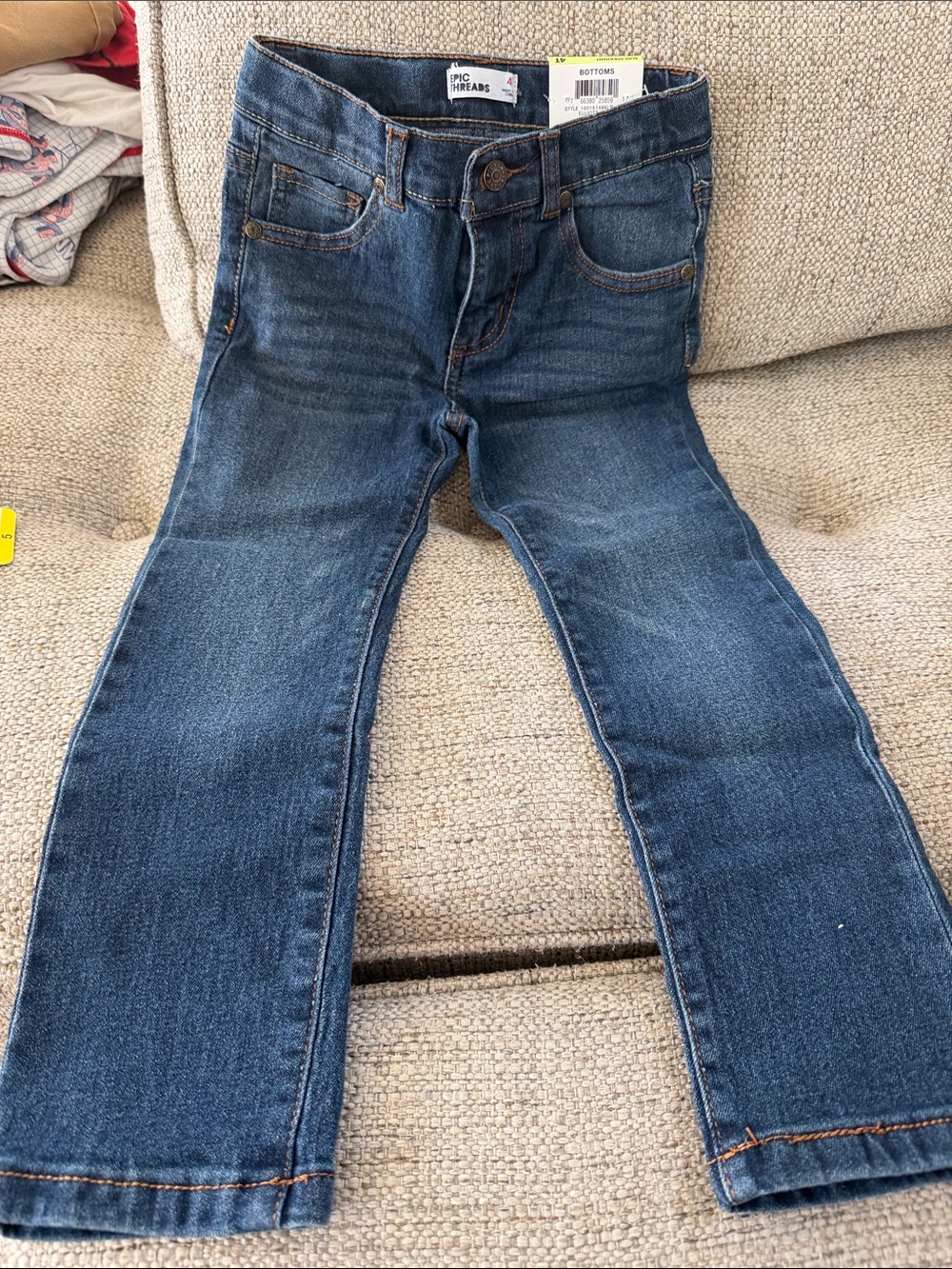 Epic Threads Dark Blue Kids Denim Jeans